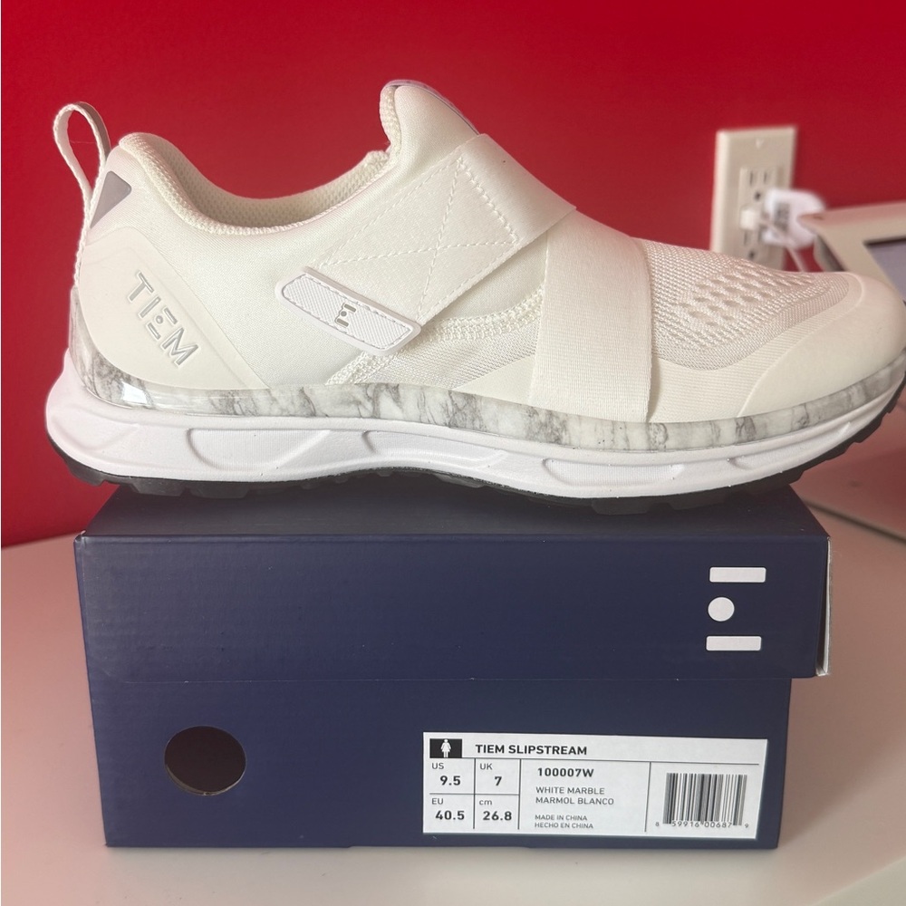 TIEM Women's White Marble Slipstream Shoes